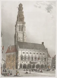 Festői építészet Párizsban, Gentben, Antwerpenben, Rouenben: L