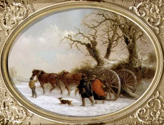 Tél (olaj, vászon)