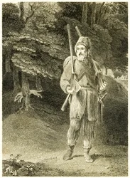 ?Robinson Crusoe vadászat? a ?Robinson Crusoe élete és furcsa meglepő kalandjai, vagy York, Mariner? írta: Daniel Defoe