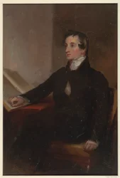Tanulmány a "The Reverend Thomas Stockton" számára, a San Francisco-i Szépművészeti Múzeum, San Francisco, CA
