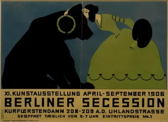 Berlini Szecesszió 1906, plakát, 1906