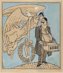 A berlini Roland; Simplicissimus IX/13, 1905
