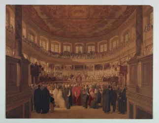 Rajz, Encaenia a Sheldoniában, 1814