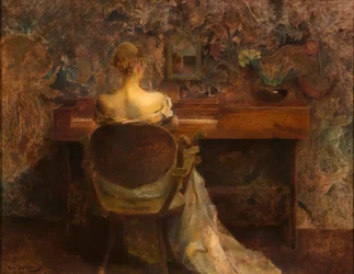 A Spinet, kb. 1902.