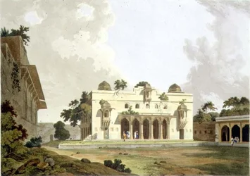 Romok Rotas Gur -ban, Bahar, II. Tábla a „Keleti táj” 4. részéből, pub. 1801 (aquatinta)