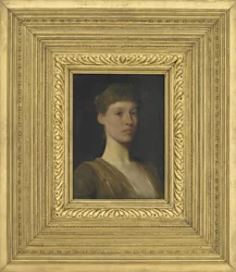 Egy fiatal lány portréja, 1888