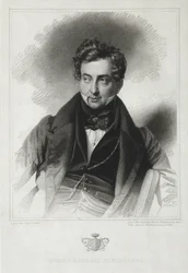 Mihail Jurijevics Vilegorszkij gróf portréja 1788-1856, 1830-as évek eleje