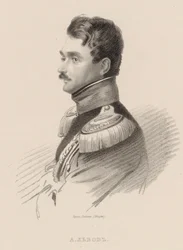 Alekszej Fjodorovics Lvov zeneszerző portréja 1798-1870.