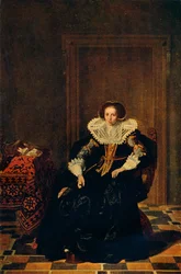 Hölgyportré, 1632, 1909