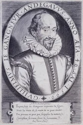 Guillaume Le Gangneur (1553-1624), a francia király kamara titkárának portréja