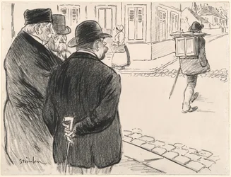 Festőként viselkedik, 19. század vége – 20. század eleje.