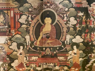 Sákjamuni Buddha életének jelenetei