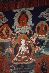 Istenségeket ábrázoló falfestmények, Potala Palota (Unesco Világörökség)