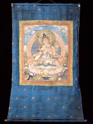 Fehér Tara, Bhutánból (textil)
