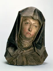 Szent Anna feje, 1500-10 (festett fa)