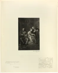 Házasság à la mode (részlet), az Old English Masterstől