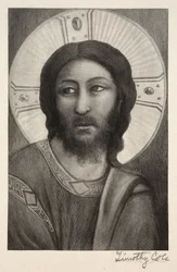 Régi olasz mesterek: Krisztus feje, 1888-1892.