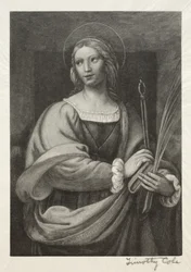 Régi olasz mesterek: Szent Apollónia, 1888-1892.