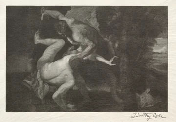 Régi olasz mesterek: Ábel halála, 1892.