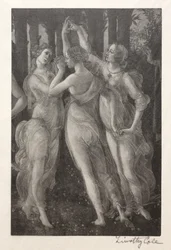 Régi olasz mesterek: A három grácia, 1888-1892.