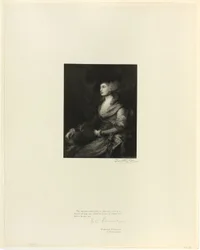 Mrs. Siddons portréja, a régi angol mesterektől