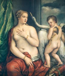 Leda, Tizianustól (kb. 1490-1576)