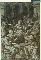 Szűz Mária a Santo Spirito apostolokkal (