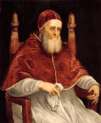 Julius pápa portréja, 1545-1546.