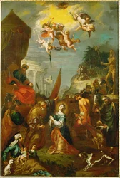 "Szent Dorothea vértanúsága", 1656 körül (festmény, vászon)