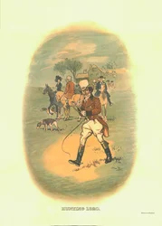Vadászat, 1820, c1910.