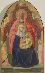 Szűz és gyermek Szent Annával, 1424 (tempera a panelen)