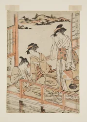 D?gashima (színes fatömbnyomat)