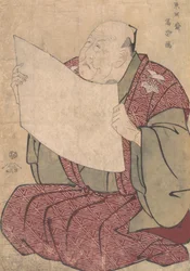 Miyako Dennai III, a Metropolitan Theatre Miyako-za színpadi igazgatója, 1794., 1794.