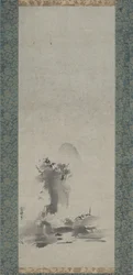 Haboku, fröcskölt tus tájkép