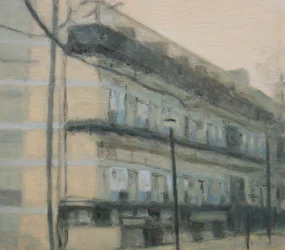 Egy hely, ahol élni lehet 27, 2012 (olaj, rétegelt lemez)