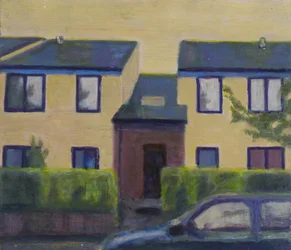 Egy hely, ahol élni 38, 2012 (olaj, rétegelt lemez)