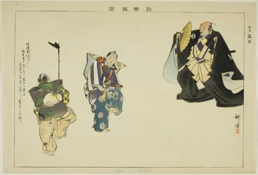 Aso (Kyogen), a "Pictures of No Performances (Nogaku Zue)" sorozatból