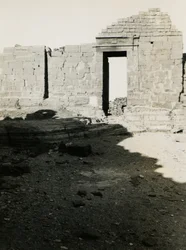 Templom romjai, Qasr Ibrim, Egyiptom, fotó: Ugo Monneret de Villard