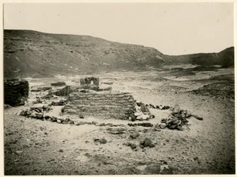 Sír a déli nekropoliszban, Qasr Ibrim, Egyiptom, fotó: Ugo Monneret de Villard
