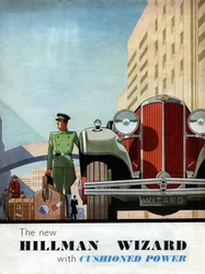 1932 Hillman varázsló.