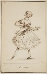Balett -táncos, Mademoiselle Leclerc