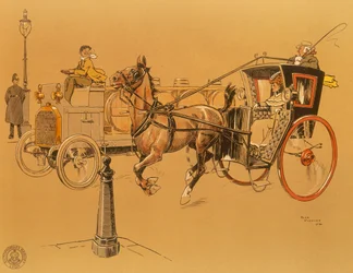 Egy Berliet teherautó, 1906