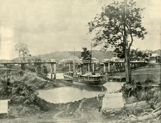 Egy híd Lismore-ban, 1901.