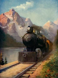 Canadian Pacific Transcontinental Express, 1930.