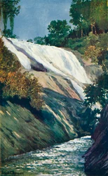 A kaszkád Tijucába, Rio, 1914