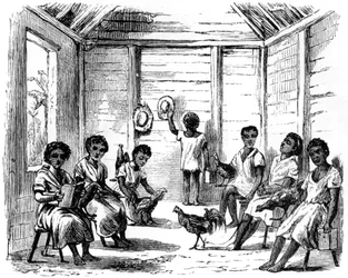 Dominikai iskola, Santo Domingo, 1873