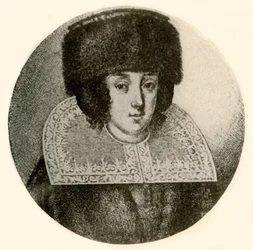 Egy holland hölgy prémes sapkában és köpenyben, 1644, 1937.