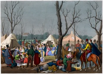 Egy francia ünnepség, XVIII. század