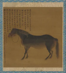 Egy ló, Qing-dinasztia, 18. század.