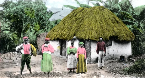 Egy jamaicai falu, 1900-as évek